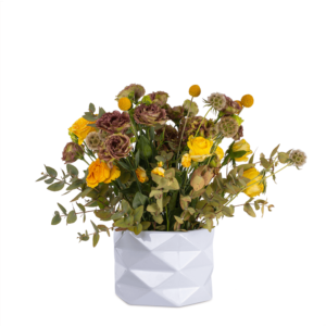 Lisianthus y Rosas